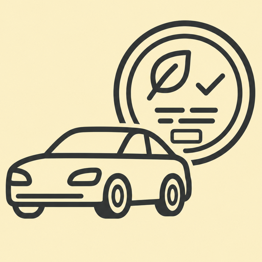 Feinstaubplakette Icon